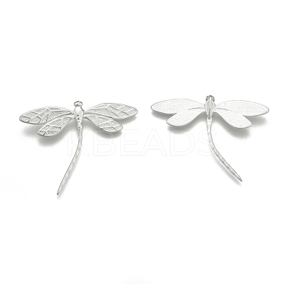 Brass Dragonfly Pendants KK-BB11606-1