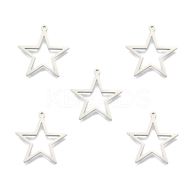 Non-Tarnish 201 Stainless Steel Pendants STAS-N098-096P-1