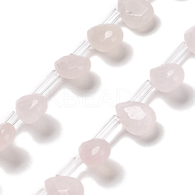 Natural Rose Quartz Beads Strands G-Q167-A05-02-1