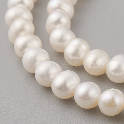 Natural Cultured Freshwater Pearl Beads Strands PEAR-G007-32-1
