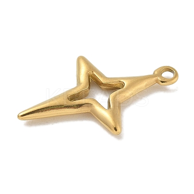 Ion Plating(IP) 304 Stainless Steel Pendants X-STAS-Q334-55G-1