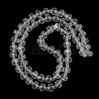 Transparent Glass Beads Strands GLAA-P076-01A-09-1