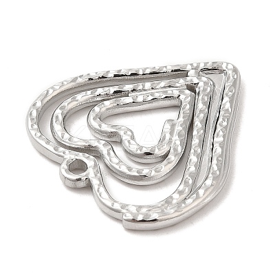 Non-Tarnish 304 Stainless Steel Pendants STAS-D084-09P-1