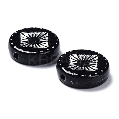 Opaque Acrylic Beads LS-OACR-G016-07B-1