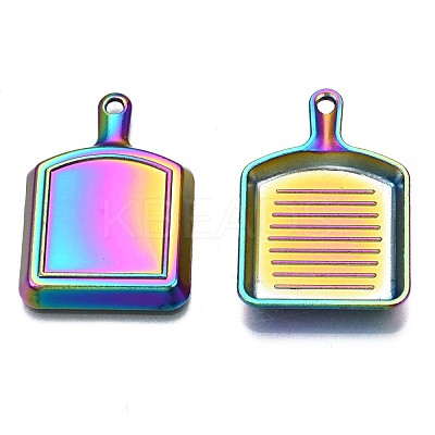 Rainbow Color Alloy Pendants PALLOY-N156-154-NR-1