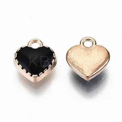 Alloy Enamel Charms X1-ENAM-Q033-51-RS-1