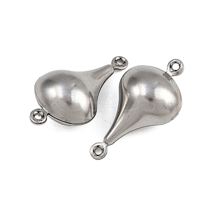304 Stainless Steel Connector Charms STAS-L297-03P-1