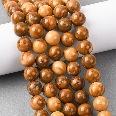 Natural Alashan Agate Beads Strands G-H343-D05-12mm-C-1