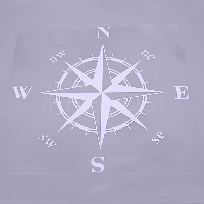 Waterproof PVC Adhesive Sticker Car Stickers DIY-WH0168-70B-1
