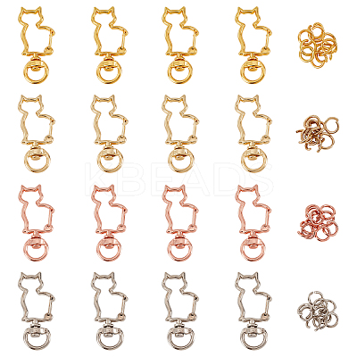 Alloy Swivel Keychain Clasp Findings KEYC-CA0001-03-1