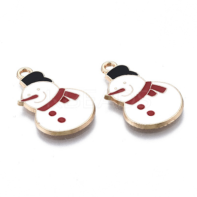 Eco-Friendly Alloy Enamel Pendants ENAM-Q437-069-NR-1