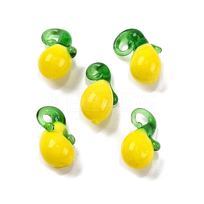 Fruit Food Glass Pendant X-RESI-U001-03A-1