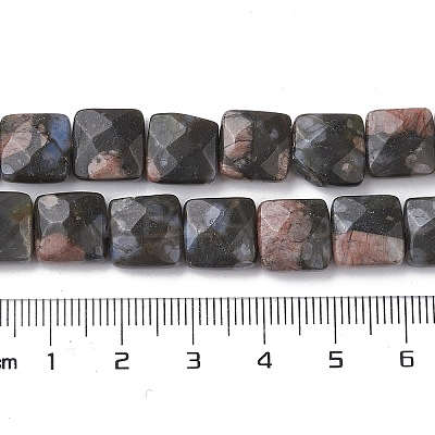 Natural Glaucophane Beads Strands G-K359-B20-01-1