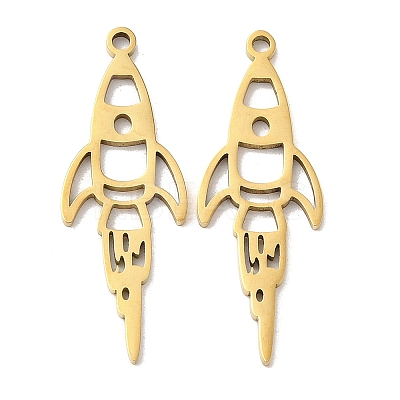 Ion Plating(IP) 304 Stainless Steel Pendants STAS-L020-041G-1