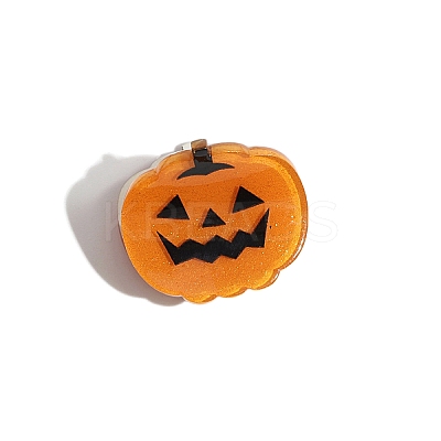Halloween Theme Cellulose Acetate Claw Hair Clips PW-WGD3265-04-1