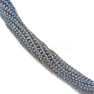 4MM Round Nylon Cotton Cord Necklaces Making NJEW-C106-02G-1