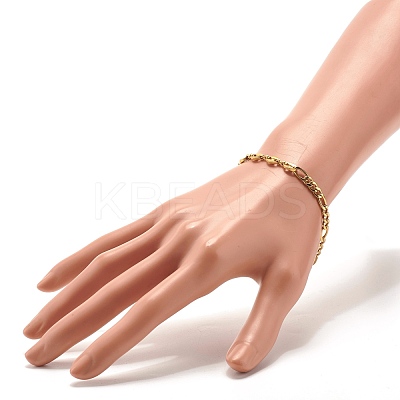 304 Stainless Steel Chain Necklace BJEW-JB07378-1