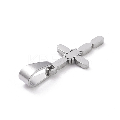 Non-Tarnish 304 Stainless Steel Pendants LS-STAS-L216-24P-1