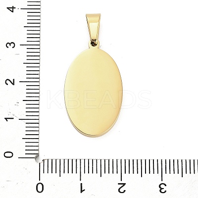 304 Stainless Steel Stamping Blank Tag Pendants X-STAS-H333-02G-1