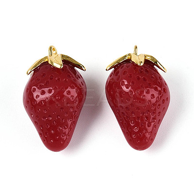 Opaque Acrylic Pendants SACR-T017-89A-1