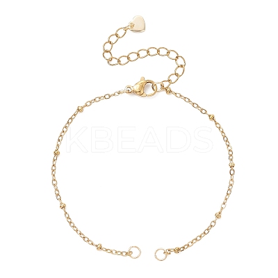 304 Stainless Link Chain Bracelet Making AJEW-JB01497-02-1