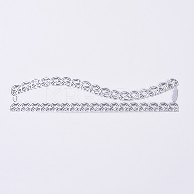 Carbon Steel Cutting Dies Stencils DIY-E017-13-1
