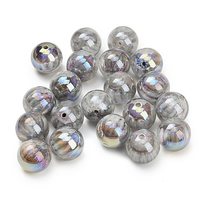 UV Plating Opaque Resin & Glitter Powder Beads RE-CBA3404-01A-1