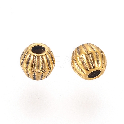 Tibetan Style Alloy Spacer Beads GLF0300Y-1