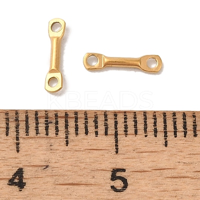 Ion Plating(IP) 304 Stainless Steel Connector Charms STAS-Q323-04A-G-1