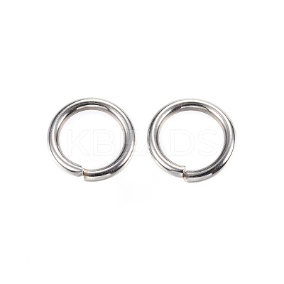 Non-Tarnish 304 Stainless Steel Open Jump Rings A-STAS-D448-093P-10mm-1
