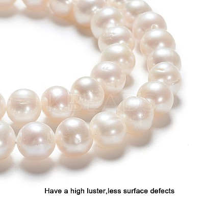 Natural Cultured Freshwater Pearl Beads Strands PEAR-R063-16-1