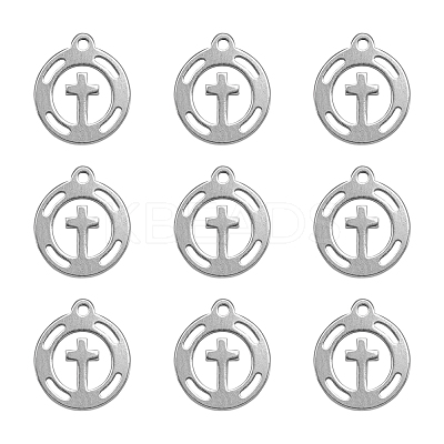 304 Stainless Steel Charms STAS-CJ0002-05-1
