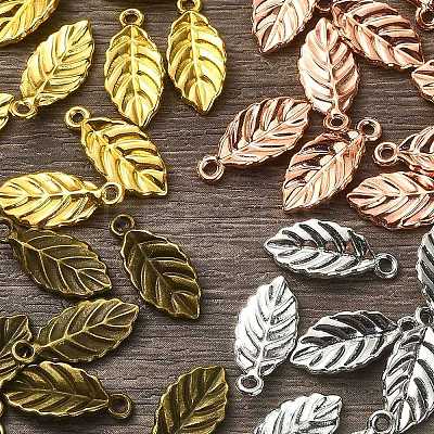 40Pcs 4 Colors Alloy Charms FIND-YW0004-07-1