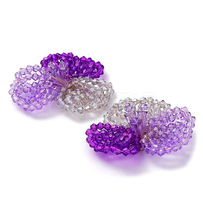Glass Beaded Cabochons FIND-G058-03C-1