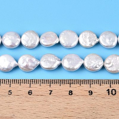 Natural Keshi Pearl Beads Strands PEAR-S018-07B-01-1