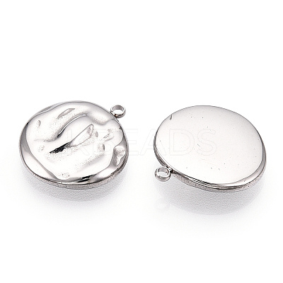 Non-Tarnish 304 Stainless Steel Pendants STAS-T064-12P-1