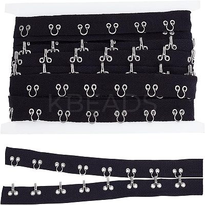 Steel Hook Buckles FIND-WH0082-92B-1