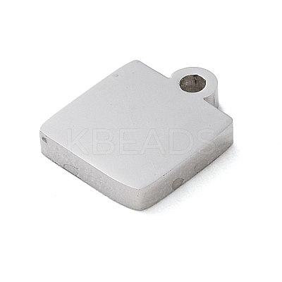 Non-Tarnish 304 Stainless Steel Charms STAS-N104-07P-1