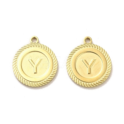 304 Stainless Steel Pendants STAS-L022-123G-1