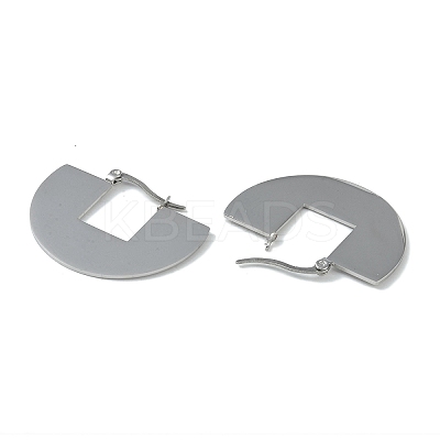 Non-Tarnish 304 Stainless Steel Earrings EJEW-U004-09P-1