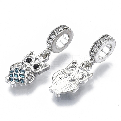 Alloy European Dangle Charms MPDL-N039-004-1
