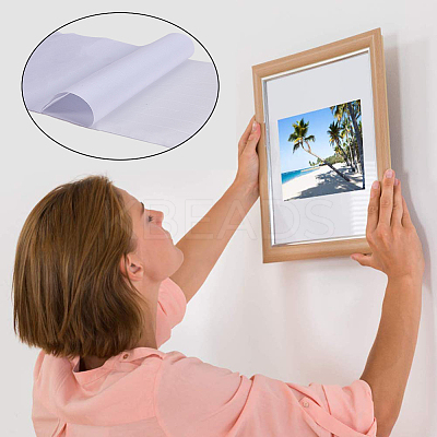 A4 Double Sided Tape Adhesive Foam Paper Sponge Paper AJEW-BC0005-44-1