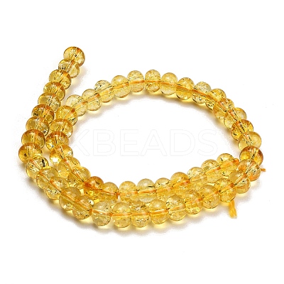Dyed Imitation Gemstone Glass Beads Strands GL-Z001-03B-01-1