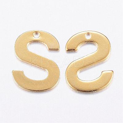 304 Stainless Steel Charms STAS-P141-S-1