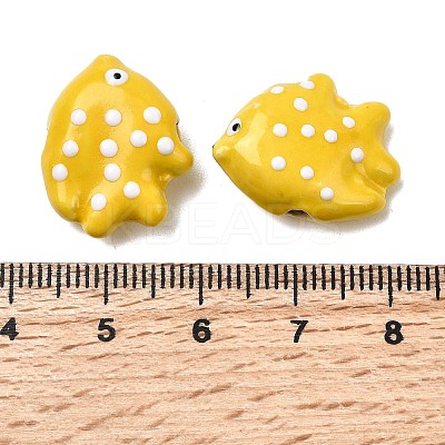Handmade Porcelain Beads X-PORC-K010-06H-1