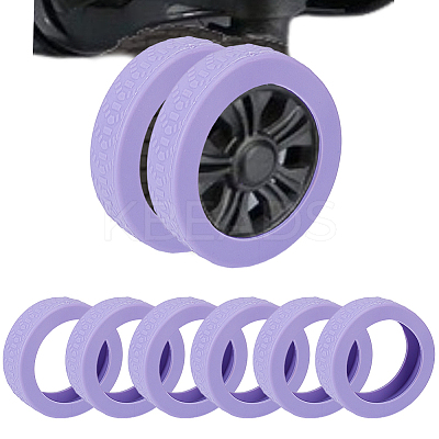 18Pcs Silicone Luggage Wheels Protectors Cover FIND-OC0013-86C-1