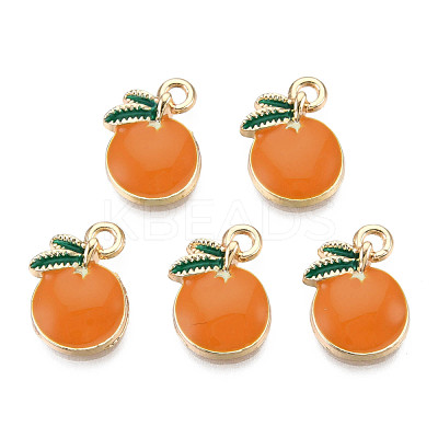 Alloy Enamel Pendants ENAM-T009-51A-RS-1