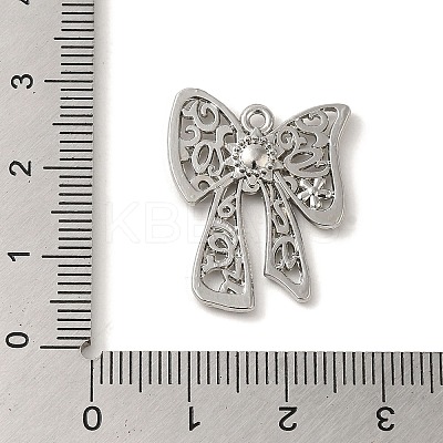 Rack Plating Alloy Pendants PALLOY-P304-10P-1
