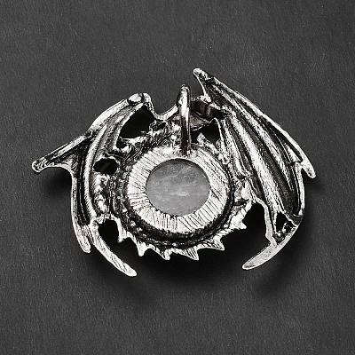 Natural Quartz Crystal Pendants G-B033-05AS-19-1