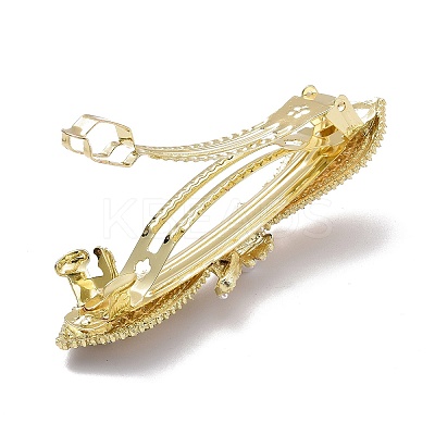 Alloy Crystal Rhinestone Hair Barrettes LS-PHAR-D011-03LG-1